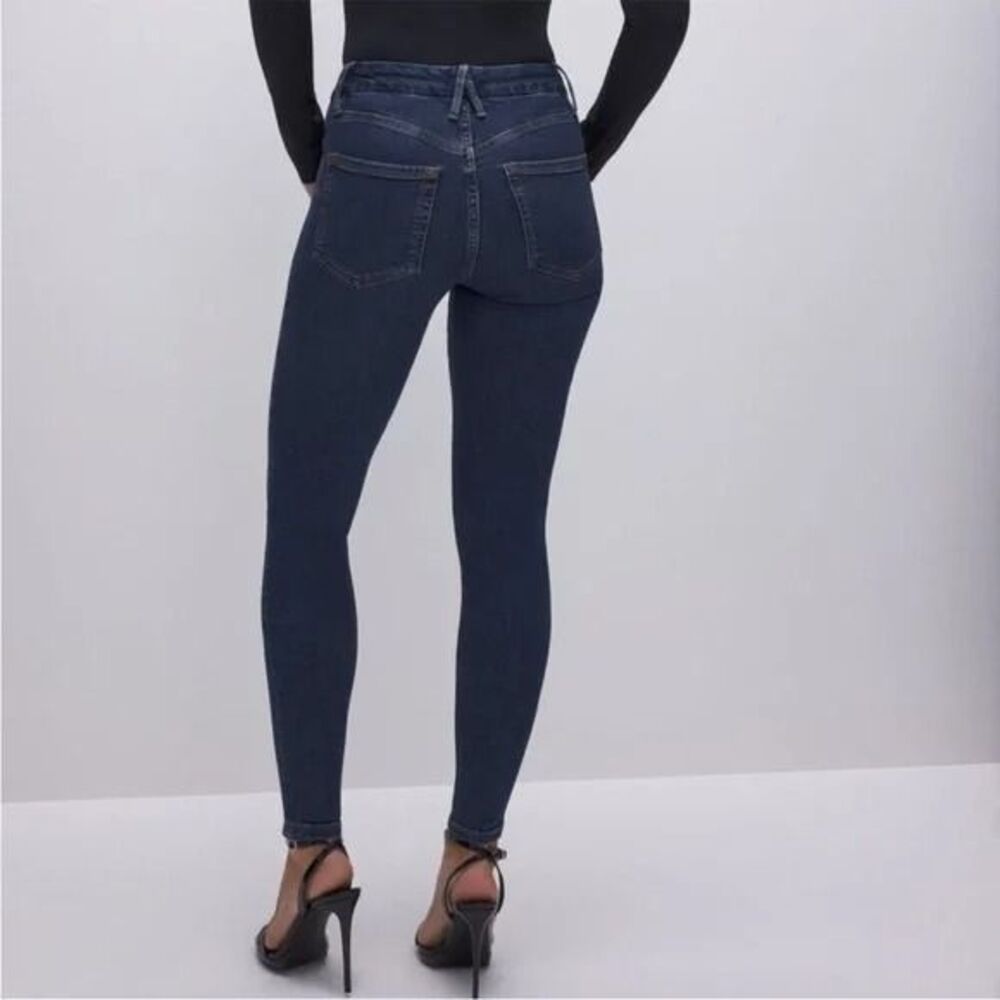 Good American Good Legs High-Rise Skinny Blue500 Jeans Size 6/28